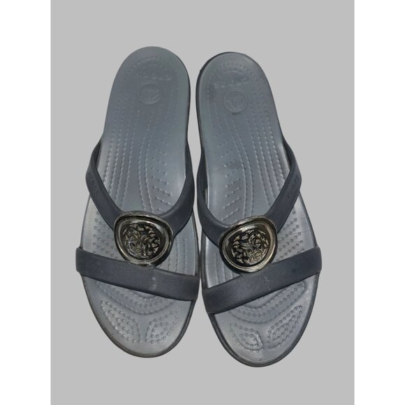 Crocs Flip-Flops with Gold Details - Picture 2 of 4